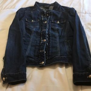 Button up jean jacket